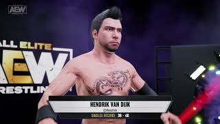 John Blud vs. Hendrik Van Dijk.