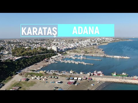 Adana Karataş Havadan Görünümü, Drone Çekimi