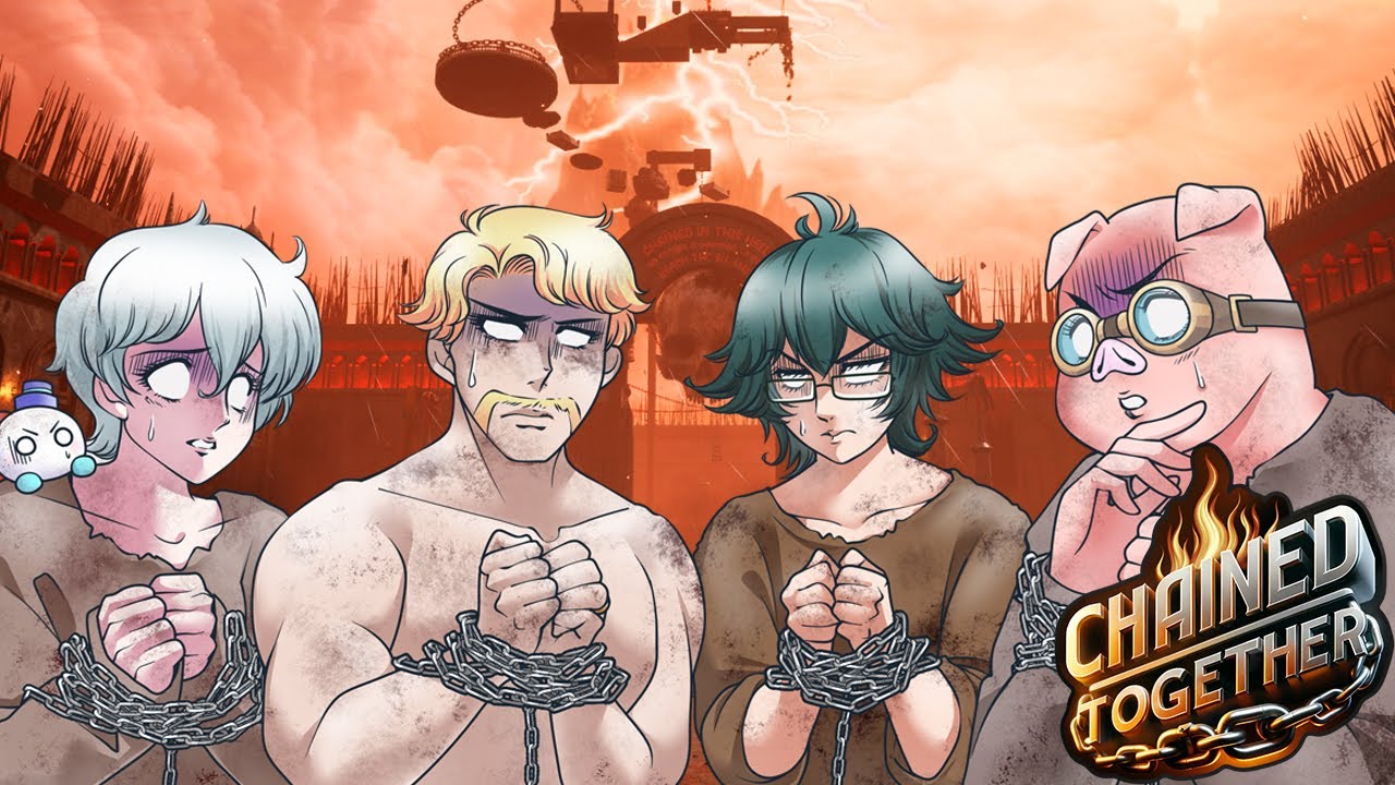 【Chained Together】超鬼畜！鎖でつながれた仲間と天国を目指せ！