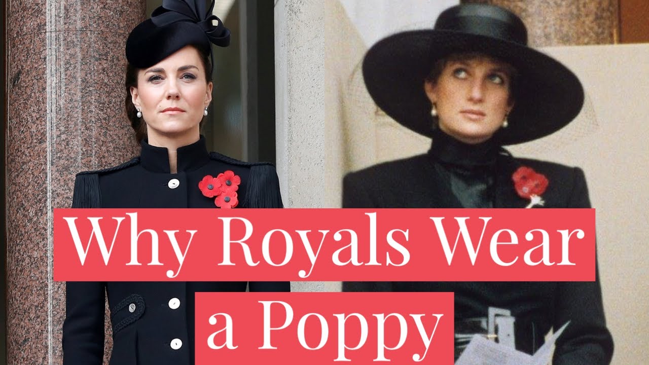 Why Kate Middleton, Meghan Markle and Royals Are Wearing Poppies