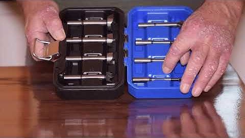 Mastercraft Forstner Bit Set video review by Larry