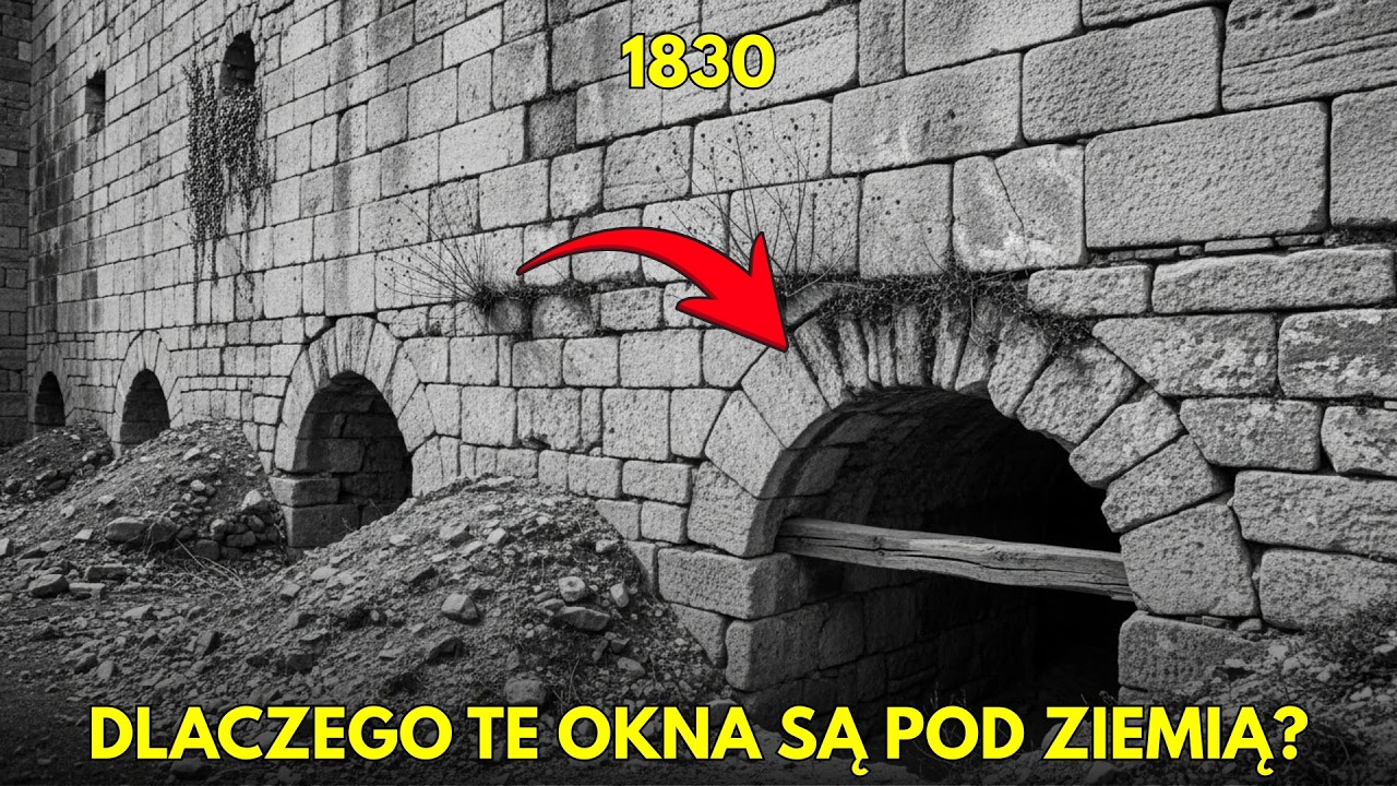 Dlaczego stare domy w Polsce mają okna pod ziemią? Prawdziwy powód zaskakuje historyków