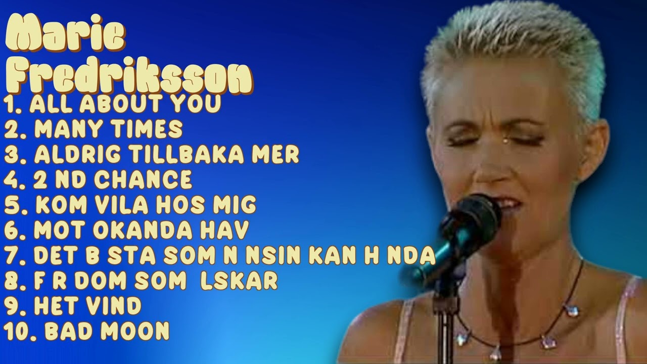 Tro (Thomas Di Leva med Marie Fredriksson)-Marie Fredriksson-Smash hits roundup mixtape of 2024