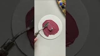 How to make Rose gold colour | Colour Mixing | Acrylic #shorts #acrylicpainting