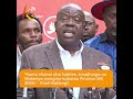 "Kama chama cha Jubilee, tunajiunga na Wakenya wengine kukataa Finance Bill 2026." - Fred Matiang'i