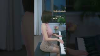 ピアノ音楽の演奏#piano #pianocover #ピアノ#фортепиано #เปียโน #pianoforte #đàn piano 梅艷芳「女人花」 素素のPiano