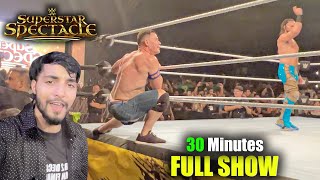 VLOG: WWE Superstar Spectacle 2023 RINGSIDE | John Cena & Seth Rollins in Hyderabad Match Highlights