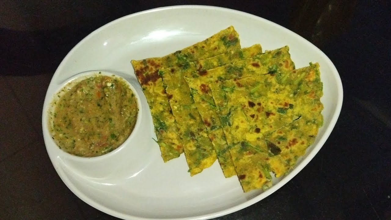 Methi,Palak aur Aloo ke parathe 