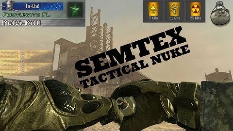 Modern Warfare 2- Semtex Tactical Nuke Challenge!