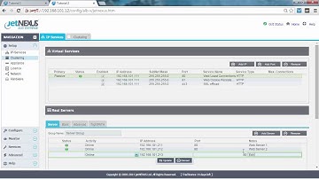 Tutorial 17: Clustering: Long-Term Failure for Active Load Balancer -  jetNEXUS Load Balancing