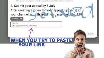 SOLVE INVALID VIDEO LINK REPETITIVE CONTENT APPEAL VIDEO REUSED CONTENT APPEAL VIDEO LINK IN COMMENT