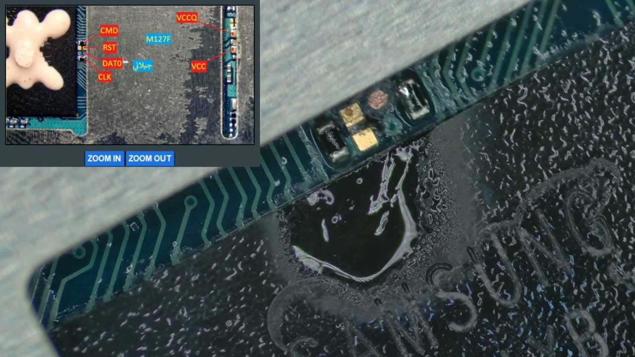 Samsung galaxy f12 frp remove by easyjtag