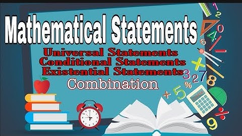 Some Important Mathematical Statements || Mathematics in the Modern World