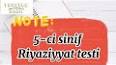 Видео по запросу "5 ci sinif riyaziyyat testleri online"