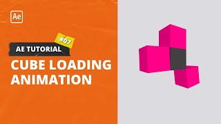Loading Cube Animation - After Effects Tutorial