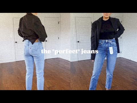 the *perfect* jeans | Levi Wedgie + Zara Mom Fit Jean @TashVitorsky