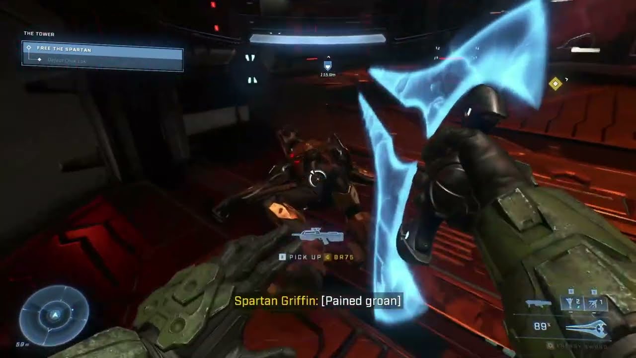 "Combo Finisher" - Chak 'Lok Boss Fight (Easy) | HALO INFINITE