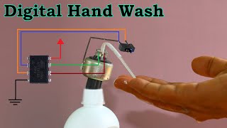 how to make automatic | hand | wash | machine at home