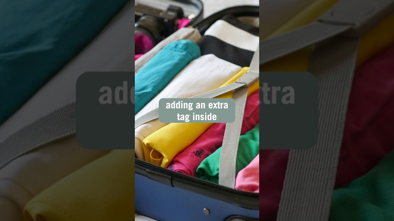 🧳💡 Reduce odds of lost luggage—3 tips for air travel with checked bags