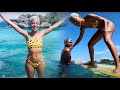 Surfing & Cliff Jumping in Jamaica | Outdoor cooking Travel Adventure