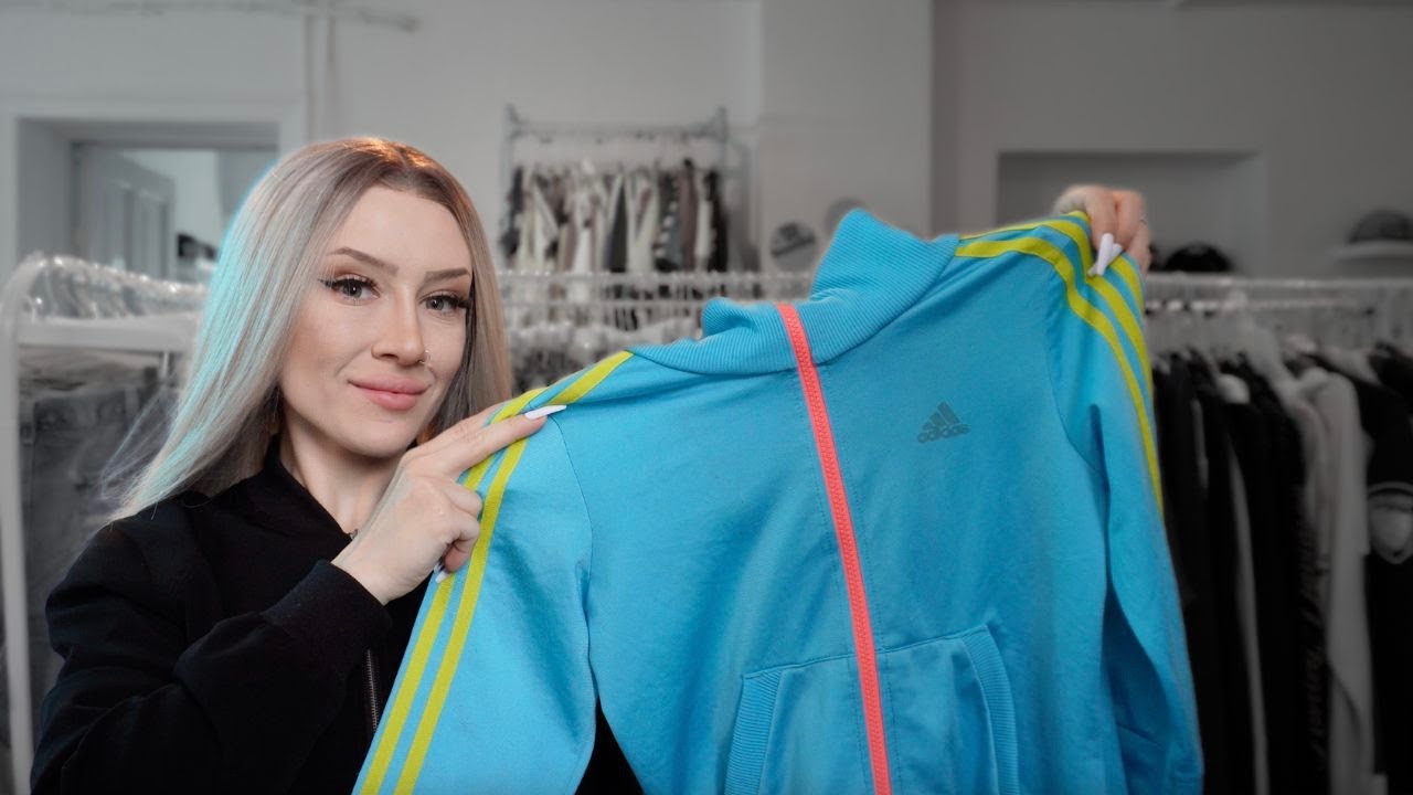 I bought 10 kg of vintage track jackets | mystery box unboxing
