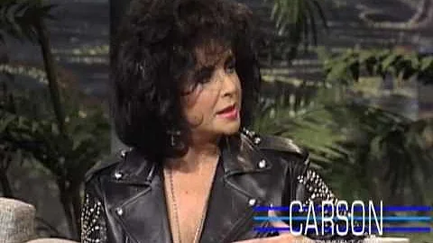 Elizabeth Taylor Talks Marriage on Carson Tonight ...