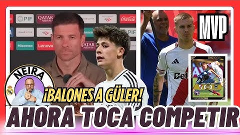 🟣⚪️ XABI ALONSO EN RUEDA DE PRENSA, Y EL MVP DE MASTANTUONO EN EL PARTIDO DE ESTA MADRUGADA.