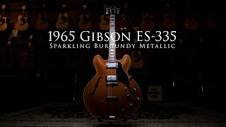 1965 Gibson ES-335 Sparkling Burgundy Metallic