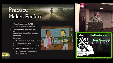 Hack3rcon 3   01 Hacking Survival   Larry Pesce
