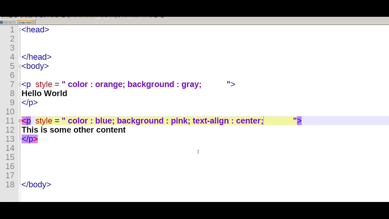 Basic website programming tutorial in 10 mins - HTML and CSS - Part 2 ...