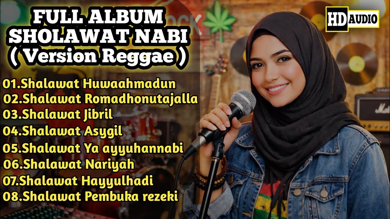 Bikin Adem! Full Album Sholawat Nabi Versi Reggae Terbaru 2026 - Paling Enak Didengar 🍃