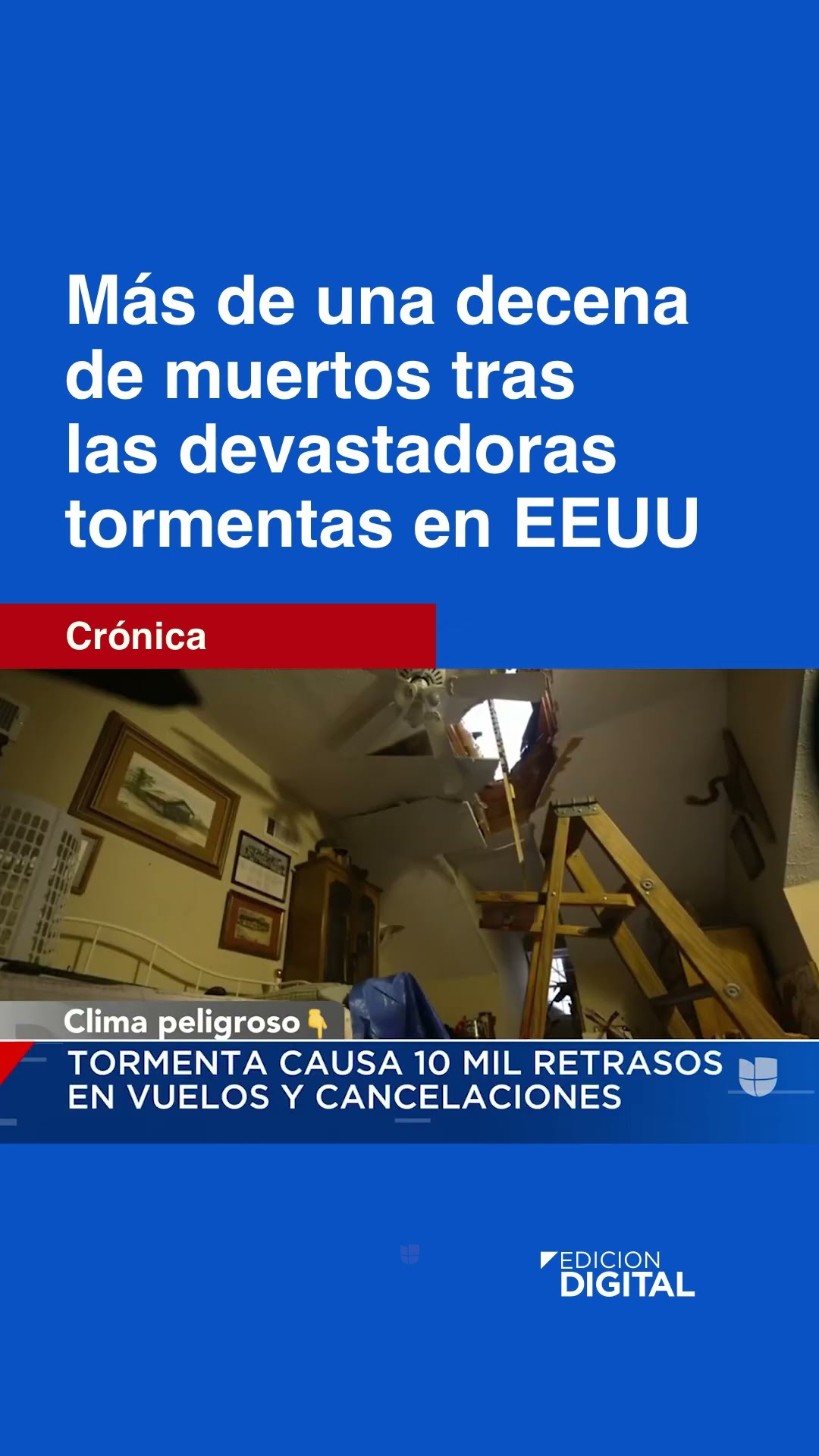 Millones de personas están bajo alerta tras la devastadora tormenta que azota al este del país