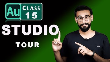 Adobe Audition Tutorial | EP 15 | Studio Tour - Urdu / Hindi | Voice Recording