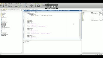 Transformada discreta de fourier, ciclos for y fft