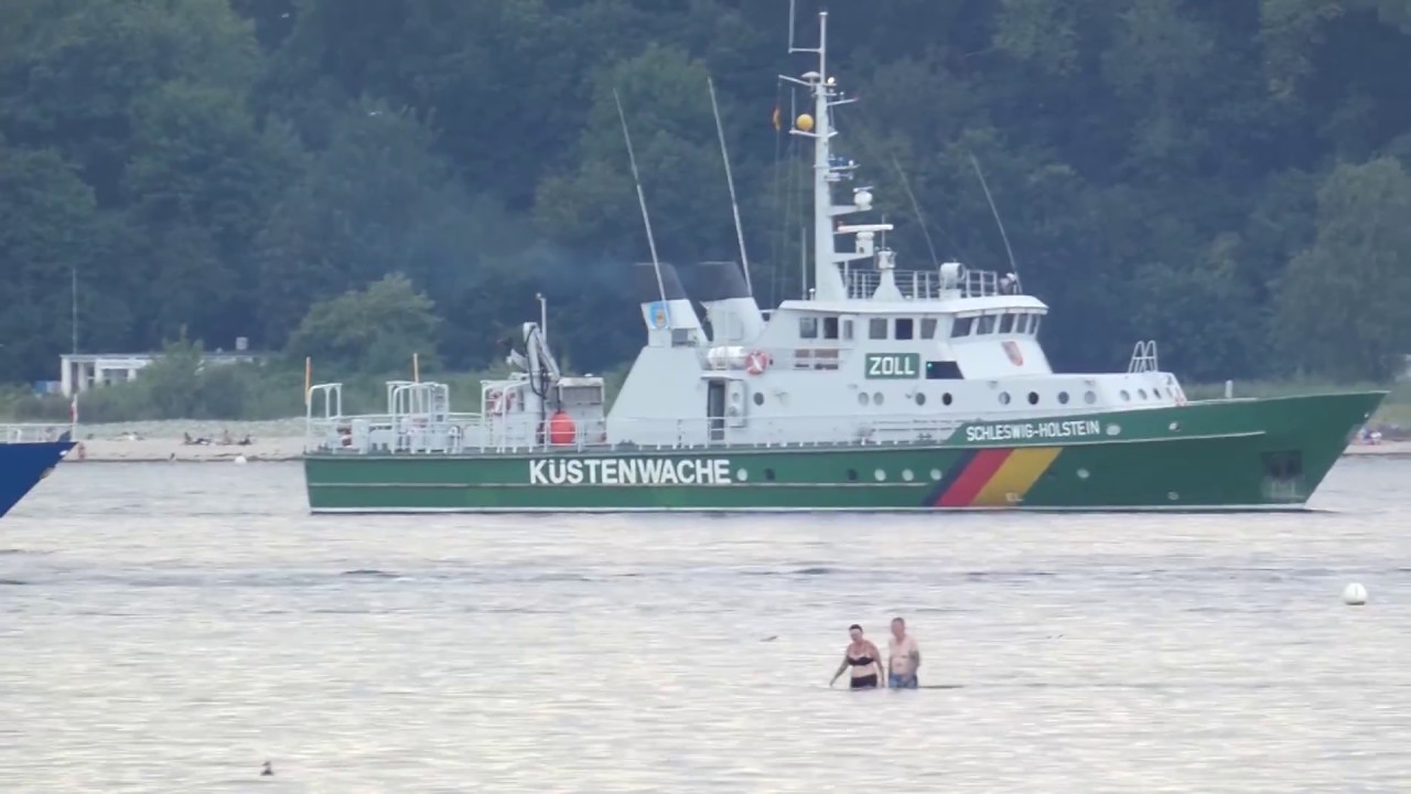Schwimmer in Laboe vermisst: Großeinsatz von Rettungskräften