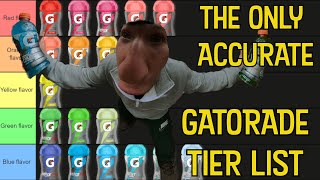 The Only Accurate Gatorade Tier List