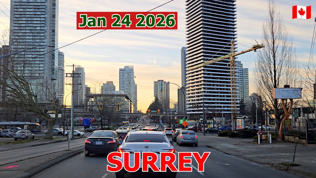 The Rise of SURREY CITY 2026: Central City Driving Tour