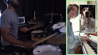 Singing Dog w/drums