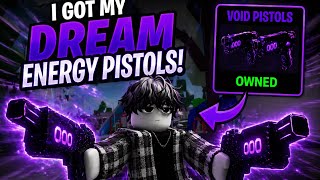 I got my dream energy pistols skin!