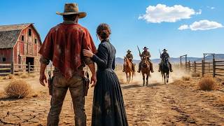 The Widow Hired the Nameless Gunman to Defend Her Land... A Legend Armed With Two Fast Colts