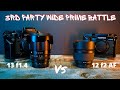 VILTROX 13 F1.4 VS SAMYANG 12MM F2 AF |  Fujifilm X-S10 & X-T4 #samyang #rokinon #fujifilm #viltrox