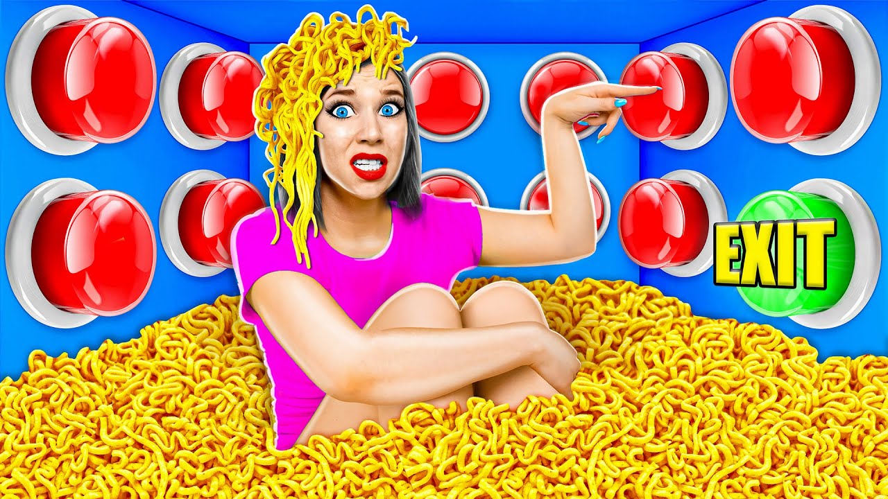 Provocarea Celor 1000 De Butoane Misterioase #2 | Doar unul te lasă să scapi, marca TeenDO Challenge