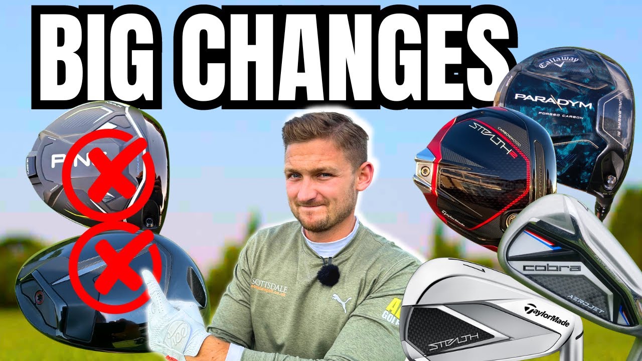 The surprising CHANGES to GOLF EQUIPMENT in 2024 