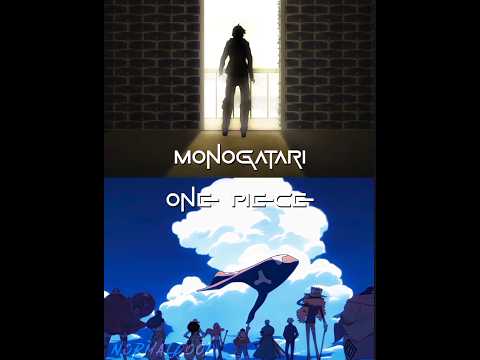Monogatari Series vs One Piece | Series Comparison #onepiece #monogatari
