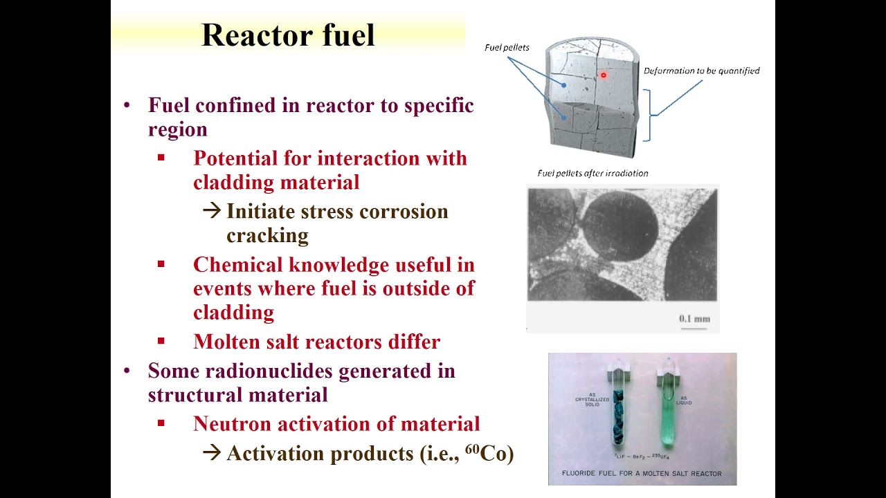 CHEM 312 Lecture16 In reactor chemistry part 1