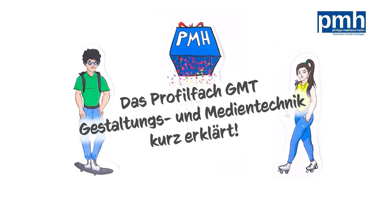 Das Profilfach Gestaltungs- und Medientechnik (GMT) des Technischen Gymnasiums an der PMHS Nürtingen