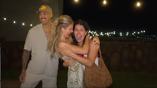 suprising our best friend at her engagement