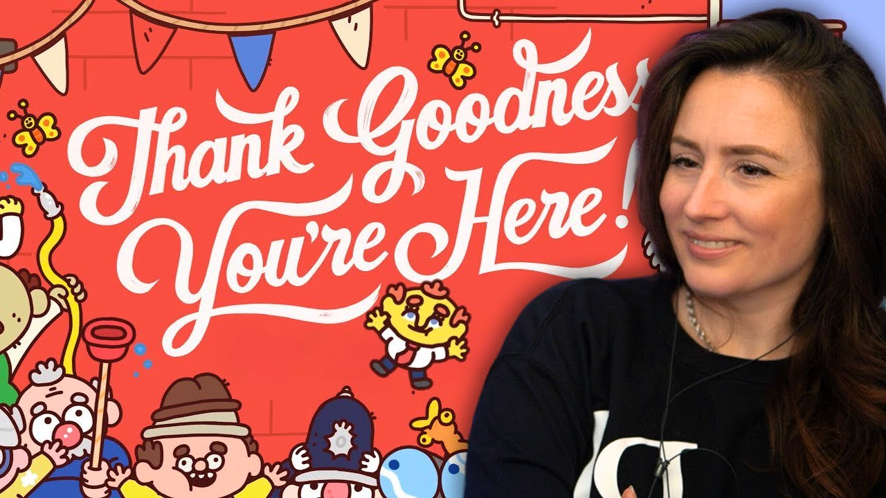 British gal plays Thank Goodness You're Here - Brilliantly British banter! [FULL GAME]
