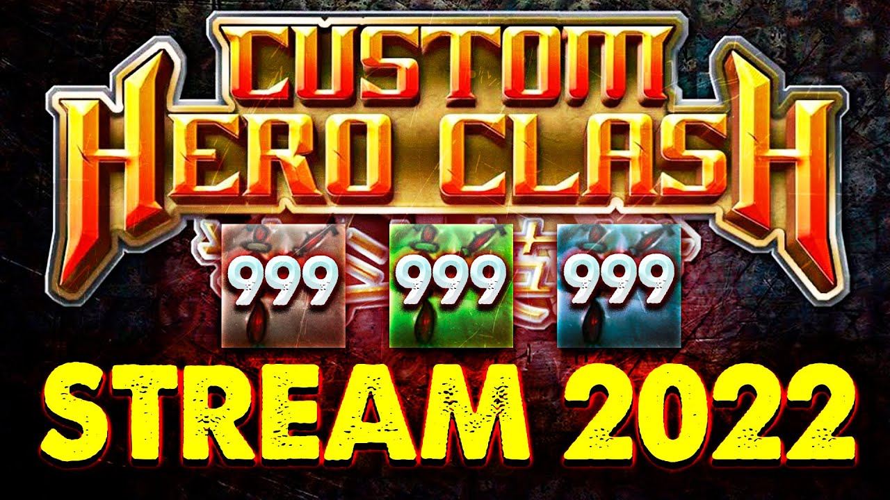 ВЕЧЕРНИЙ СТРИМ ПО ИГРЕ CUSTOM HERO CLASH! STREAM ON CHC