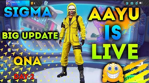 SIGMA BATTLE ROYALE 🤔!SIGMA GAME UPDATE KAISE KARE!LIVE QNA